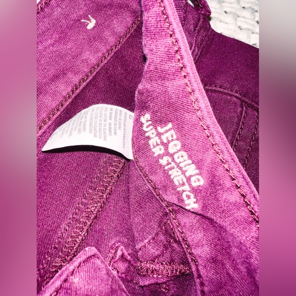 AE Maroon Jegging Super Stretch - Picture 4 of 4